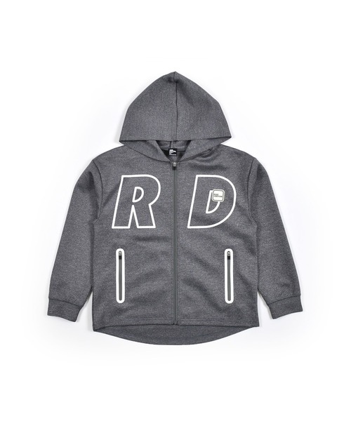 RAD CUSTOM（ラッドカスタム）の「RAD CUSTOM/BIGロゴ フードパーカー（パーカー・キッズ・ブラック/グレー・120/130/140/150/160）」の21枚目の写真