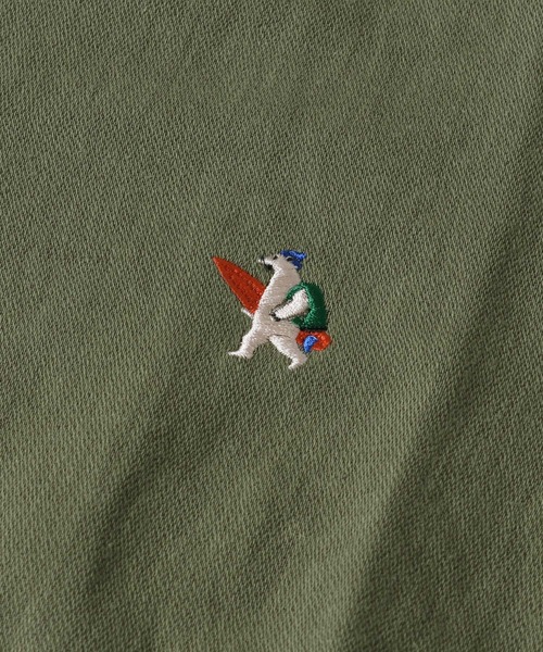 Mayer クリフメイヤー のファッション セール Campベア刺繍半袖シャツ シャツ ブラウス Kriff