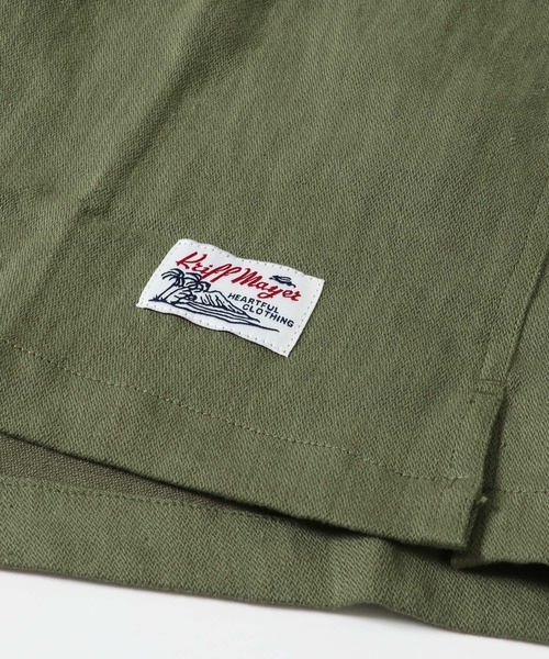 Mayer クリフメイヤー のファッション セール Campベア刺繍半袖シャツ シャツ ブラウス Kriff