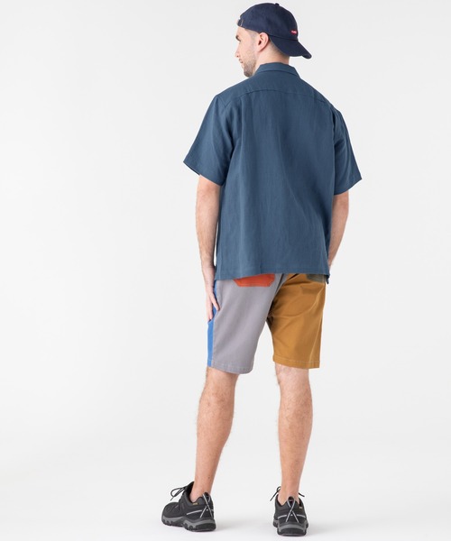 Mayer クリフメイヤー のファッション セール Campベア刺繍半袖シャツ シャツ ブラウス Kriff