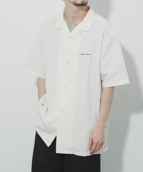 SENSE OF PLACE by URBAN RESEARCH（センスオブプレイスバイアーバンリサーチ）の「『別注』グラフィックアートシャツA（シャツ/ブラウス・メンズ・ホワイト/ベージュ・MEDIUM/LARGE）」の21枚目の写真