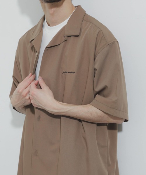 SENSE OF PLACE by URBAN RESEARCH（センスオブプレイスバイアーバンリサーチ）の「『別注』グラフィックアートシャツA（シャツ/ブラウス・メンズ・ホワイト/ベージュ・MEDIUM/LARGE）」の6枚目の写真