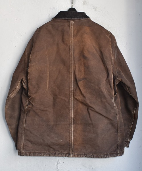 Carhartt(カーハート)の「【ヴィンテージ古着】Carhartt/カーハート ダック トラディショナルコート(ブルゾン・メンズ・ブラウン・LARGE)」の10枚目の写真