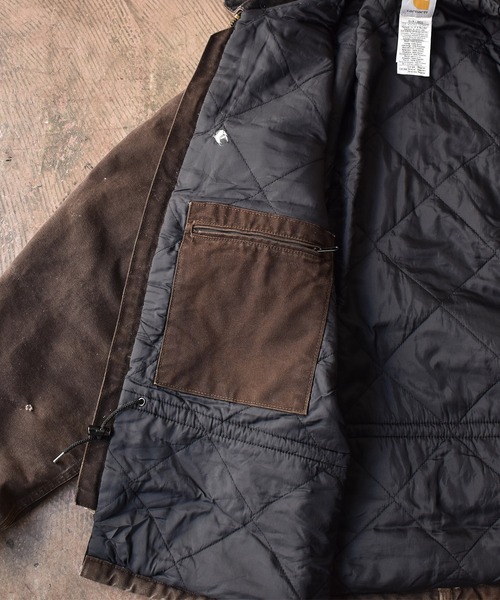 Carhartt(カーハート)の「【ヴィンテージ古着】Carhartt/カーハート ダック トラディショナルコート(ブルゾン・メンズ・ブラウン・LARGE)」の12枚目の写真