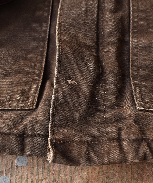 Carhartt(カーハート)の「【ヴィンテージ古着】Carhartt/カーハート ダック トラディショナルコート(ブルゾン・メンズ・ブラウン・LARGE)」の8枚目の写真