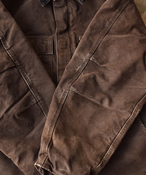 Carhartt(カーハート)の「【ヴィンテージ古着】Carhartt/カーハート ダック トラディショナルコート(ブルゾン・メンズ・ブラウン・LARGE)」の16枚目の写真