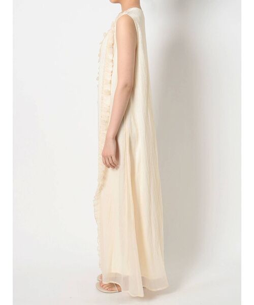 merry jenny（メリージェニー）の「airy frillロングワンピース（ワンピース・レディース・アイボリー/ブラック/ミント・FREE）」の9枚目の写真