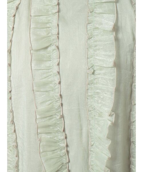 merry jenny（メリージェニー）の「airy frillロングワンピース（ワンピース・レディース・アイボリー/ブラック/ミント・FREE）」の15枚目の写真