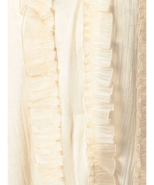 merry jenny（メリージェニー）の「airy frillロングワンピース（ワンピース・レディース・アイボリー/ブラック/ミント・FREE）」の16枚目の写真