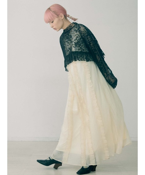 Frillロングワンピース ワンピース Merry ワンピース ドレス Jenny メリージェニー のファッション Merry ワンピース Airy