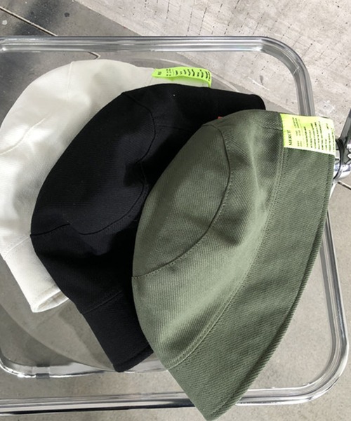 me+em select（ミームセレクト）の「ネオンタグバケットハット（ハット・レディース・カーキ/ブラック/ベージュ/ホワイト・FREE）」の12枚目の写真