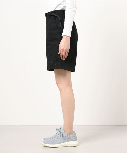 PUMA（プーマ）の「プーマ PUMA HER ショーツ（その他パンツ・レディース・ベージュ/ブラック/カーキ・M/XL/L/S）」の4枚目の写真