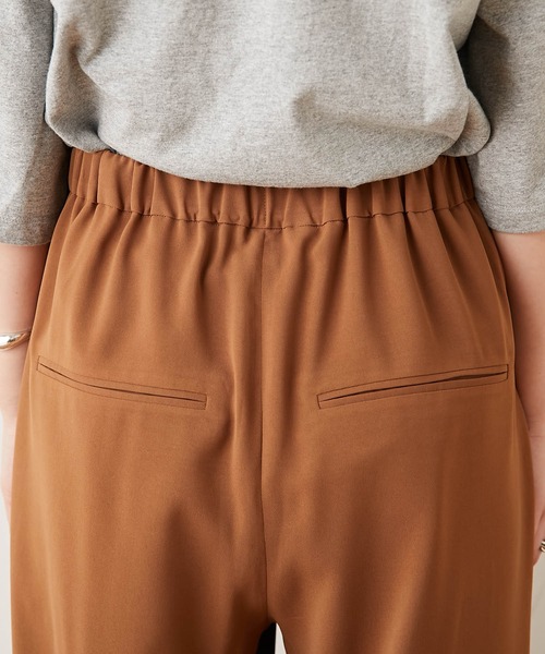 CIAOPANIC TYPY（チャオパニックティピー）の「とろみタックイージースリットパンツ（その他パンツ・レディース・オフホワイト/ブラック/ブラウン/グリーン/イエロー・SMALL/MEDIUM）」の19枚目の写真