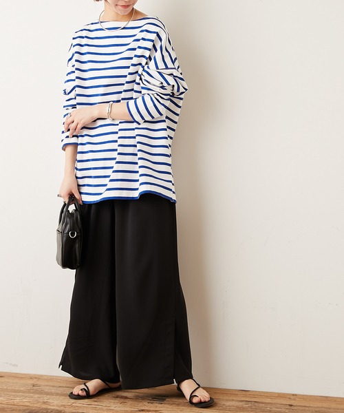 CIAOPANIC TYPY（チャオパニックティピー）の「とろみタックイージースリットパンツ（その他パンツ・レディース・オフホワイト/ブラック/ブラウン/グリーン/イエロー・SMALL/MEDIUM）」の20枚目の写真