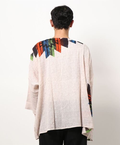 チャイハネ（チャイハネ）の「【チャイハネ】yul スピリットMEN'Sトップス（その他トップス・メンズ・ホワイト/ブラック/ブラウン/ブルー・FREE）」の6枚目の写真