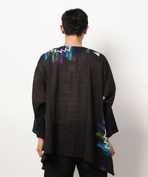 チャイハネ（チャイハネ）の「【チャイハネ】yul スピリットMEN'Sトップス（その他トップス・メンズ・ホワイト/ブラック/ブラウン/ブルー・FREE）」の9枚目の写真