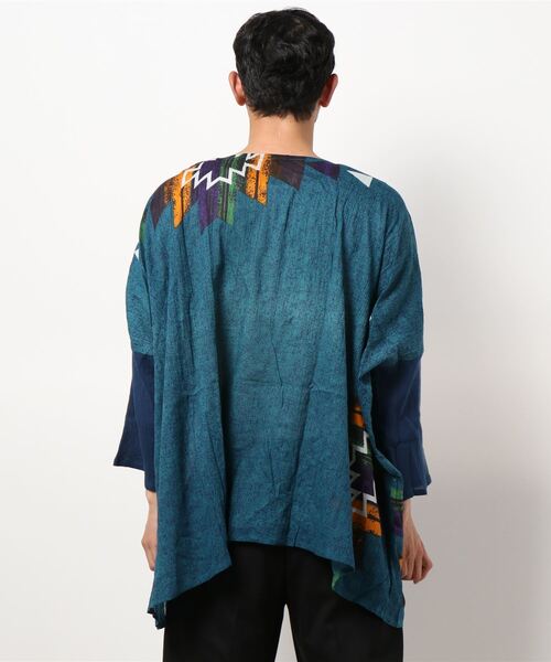 チャイハネ（チャイハネ）の「【チャイハネ】yul スピリットMEN'Sトップス（その他トップス・メンズ・ホワイト/ブラック/ブラウン/ブルー・FREE）」の10枚目の写真