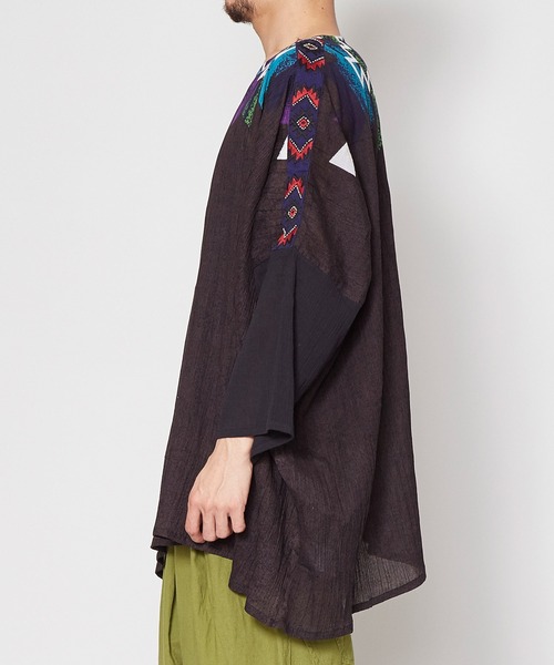 チャイハネ（チャイハネ）の「【チャイハネ】yul スピリットMEN'Sトップス（その他トップス・メンズ・ホワイト/ブラック/ブラウン/ブルー・FREE）」の15枚目の写真