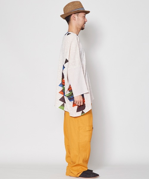 チャイハネ（チャイハネ）の「【チャイハネ】yul スピリットMEN'Sトップス（その他トップス・メンズ・ホワイト/ブラック/ブラウン/ブルー・FREE）」の18枚目の写真