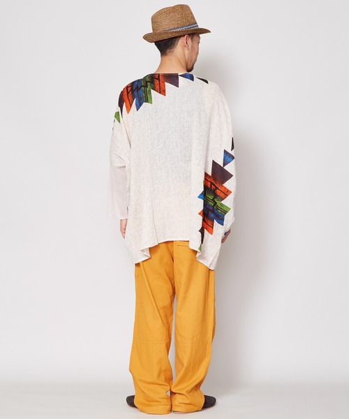 チャイハネ（チャイハネ）の「【チャイハネ】yul スピリットMEN'Sトップス（その他トップス・メンズ・ホワイト/ブラック/ブラウン/ブルー・FREE）」の19枚目の写真