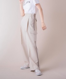 La SRIC | La SRIC / SSセンタープレスカーゴワイドパンツ 【セットアップ可】(その他パンツ)