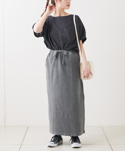 PUAL CE CIN(ピュアルセシン)の「【WEB限定】3D刺繍ブラウス(シャツ/ブラウス・レディース・ホワイト/ブラック・FREE)」の5枚目の写真