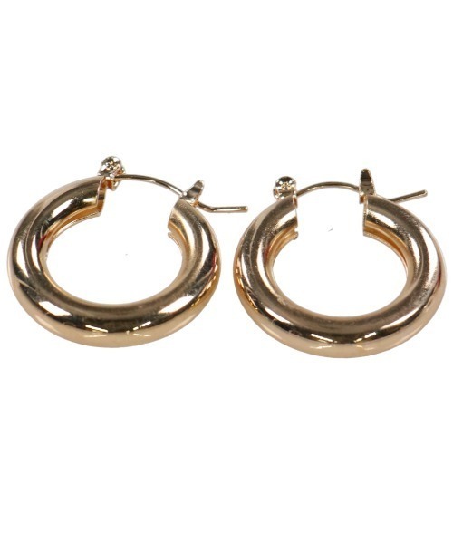 SPINNS（スピンズ）の「1.6cm フープピアス（ピアス（両耳用）・レディース・シルバー/ゴールド・ONESIZE）」の6枚目の写真