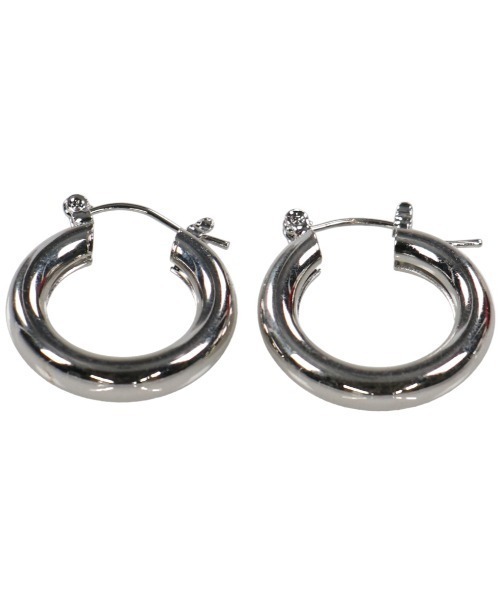 SPINNS（スピンズ）の「1.6cm フープピアス（ピアス（両耳用）・レディース・シルバー/ゴールド・ONESIZE）」の5枚目の写真