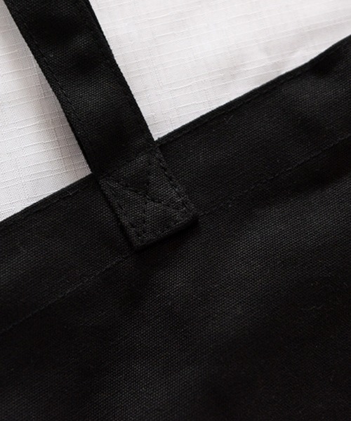 florist（フローリスト）の「A4収納可メッセージリボンキャンバス生地トートバッグ（トートバッグ・レディース・ホワイト/ブラック・FREE）」の19枚目の写真