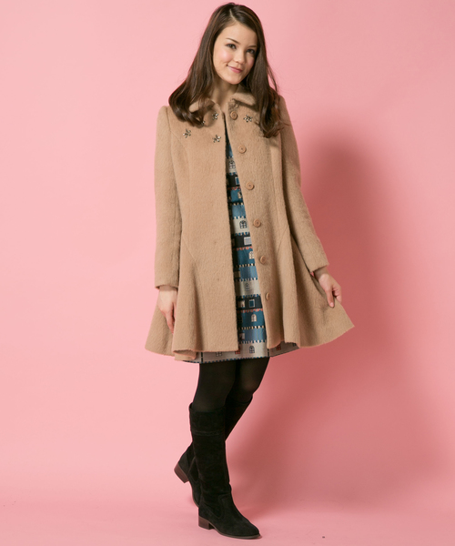 【美品】【2】DOLLY GIRL BY ANNA SUI スーツセットアップ DOLLY GIRL BY ANNA SUI（ドーリーガール バイ アナ スイ）の