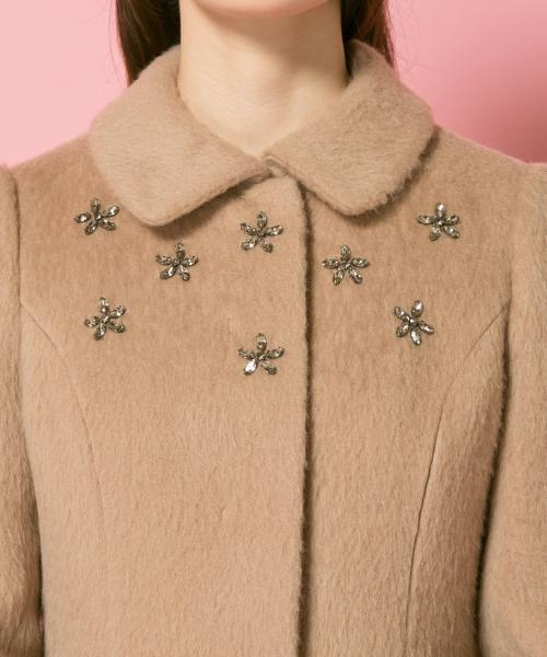 DOLLY GIRL BY ANNA SUI ベスト アウター 羊革　ムートン DOLLY GIRL BY ANNA SUI ベスト アウター 羊革 ムートン