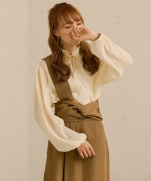 Ambre Neige | スタンドフリルブラウス／【WEB/EC限定商品】(シャツ/ブラウス)