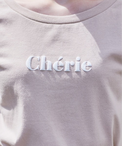 OLIVE des OLIVE（オリーブデオリーブ）の「OLIVEベーシックTシャツ（Tシャツ/カットソー・レディース・ベージュ/ネイビー/レッド/オフホワイト/ピンク・FREE）」の19枚目の写真