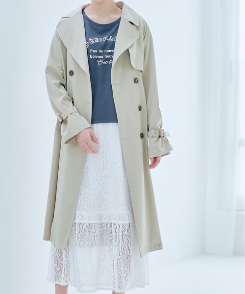 OLIVE des OLIVE（オリーブデオリーブ）の「OLIVEベーシックTシャツ（Tシャツ/カットソー・レディース・ベージュ/ネイビー/レッド/オフホワイト/ピンク・FREE）」の15枚目の写真