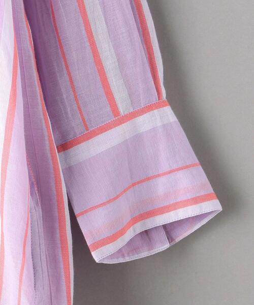 BEAUTY&YOUTH UNITED ARROWS（ビューティーアンドユースユナイテッドアローズ）の「＜ne Quittez pas＞ストライプワンピース（ワンピース・レディース・ライラック/ライトブルー・FREE）」の13枚目の写真