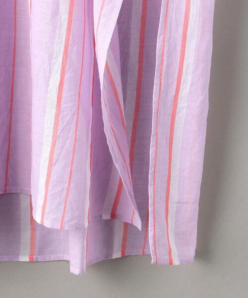 BEAUTY&YOUTH UNITED ARROWS（ビューティーアンドユースユナイテッドアローズ）の「＜ne Quittez pas＞ストライプワンピース（ワンピース・レディース・ライラック/ライトブルー・FREE）」の14枚目の写真