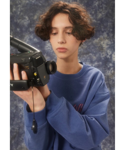 MCnCHIPs(メッケンチップス)の「【MCnCHIPs】VINTAGE PIGMENT CREWNECK / メッケンチップス ヴィンテージ ピグメント クルーネック(スウェット・レディース・グレー/ブルー/チャコールグレー・1/2)」の20枚目の写真