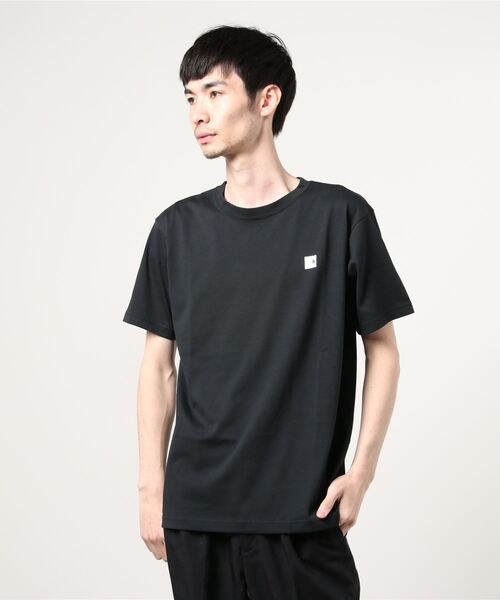 THE NORTH FACE(ザノースフェイス)の「ザ ノース フェイス THE NORTH FACE S/S Small Box Logo Tee(ショートスリーブスモールボックスロゴティー)(Tシャツ/カットソー・メンズ・グレー/ネイビー/ホワイト/ブラック・L/M/3L/S/LL)」の3枚目の写真