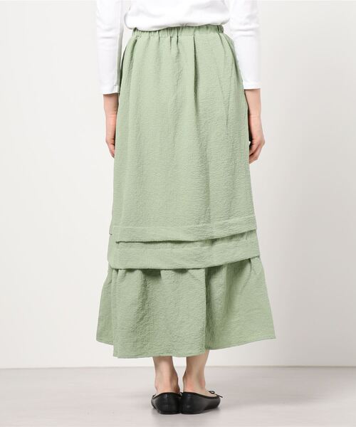 AS KNOW AS PINKY(アズノゥアズピンキー)の「しゅわっと弾けタックスカート(スカート・レディース・ブラック/グリーン/ラベンダー・FREE)」の18枚目の写真