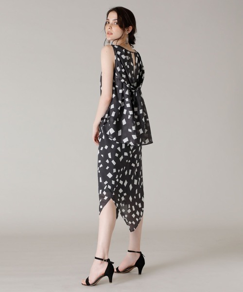 仕入れ セール Maglie Par Ef De スクエアドットアシンメトリースカート スカート Maglie Par Ef De マーリエパーエフデ のファッション 中古 安い Arenatheatre Net