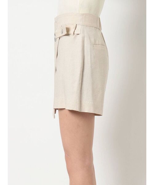 MURUA（ムルーア）の「ハイウエストラップスカパン（その他パンツ・レディース・ブラウン/アイボリー・1/2）」の13枚目の写真