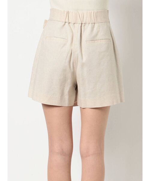 MURUA（ムルーア）の「ハイウエストラップスカパン（その他パンツ・レディース・ブラウン/アイボリー・1/2）」の14枚目の写真