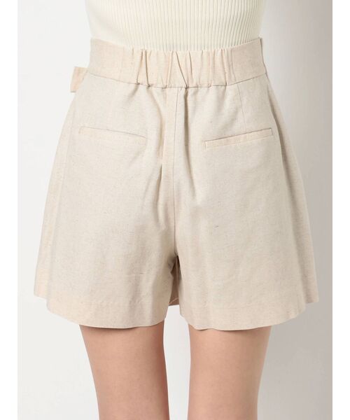 MURUA（ムルーア）の「ハイウエストラップスカパン（その他パンツ・レディース・ブラウン/アイボリー・1/2）」の16枚目の写真