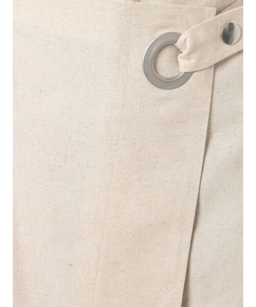 MURUA（ムルーア）の「ハイウエストラップスカパン（その他パンツ・レディース・ブラウン/アイボリー・1/2）」の19枚目の写真