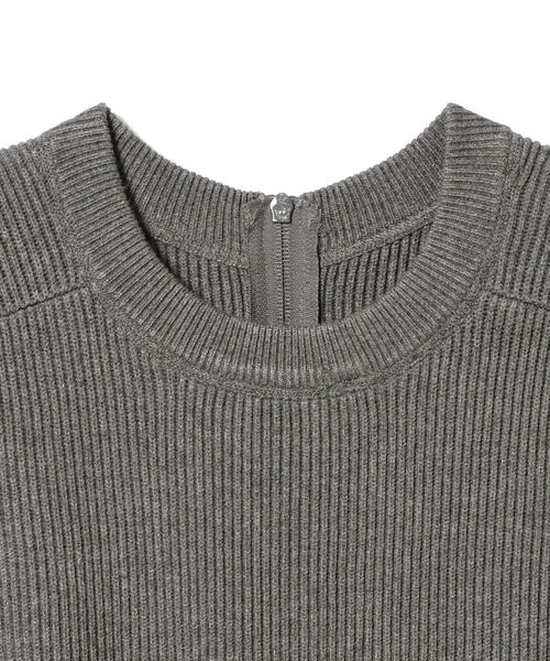 BEAMS BOY（ビームスボーイ）の「BEAMS BOY / カーディガン リブ ベスト（ベスト・レディース・グレー/オリーブ・ONE SIZE）」の18枚目の写真