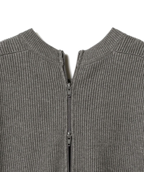 BEAMS BOY（ビームスボーイ）の「BEAMS BOY / カーディガン リブ ベスト（ベスト・レディース・グレー/オリーブ・ONE SIZE）」の21枚目の写真