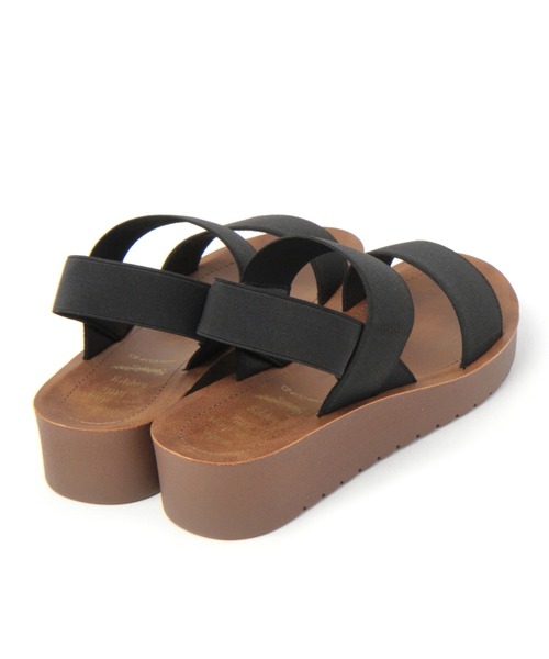 studio CLIP（スタディオクリップ）の「厚底ゴム楽サンダル（サンダル・レディース・ライトベージュ/ブラウン/ブラック/オレンジ・LARGE/SMALL/MEDIUM）」の8枚目の写真