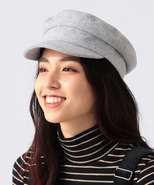 B:MING by BEAMS（ビーミングバイビームス）の「B:MING by BEAMS / マリン キャスケット 21AW（キャスケット・レディース・ブラック/ベージュ/グレー・ONE SIZE）」の3枚目の写真