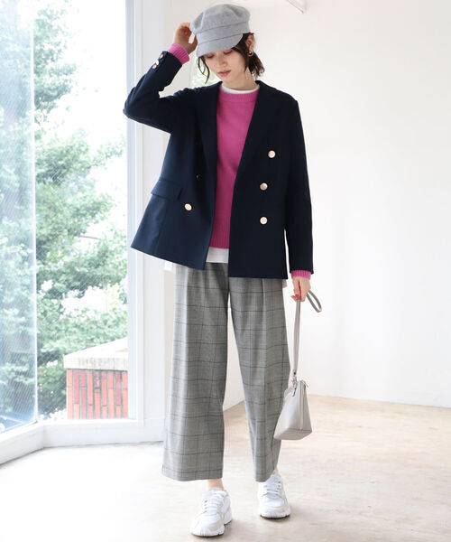 B:MING by BEAMS（ビーミングバイビームス）の「B:MING by BEAMS / マリン キャスケット 21AW（キャスケット・レディース・ブラック/ベージュ/グレー・ONE SIZE）」の4枚目の写真