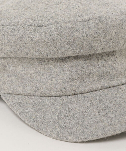 B:MING by BEAMS（ビーミングバイビームス）の「B:MING by BEAMS / マリン キャスケット 21AW（キャスケット・レディース・ブラック/ベージュ/グレー・ONE SIZE）」の8枚目の写真